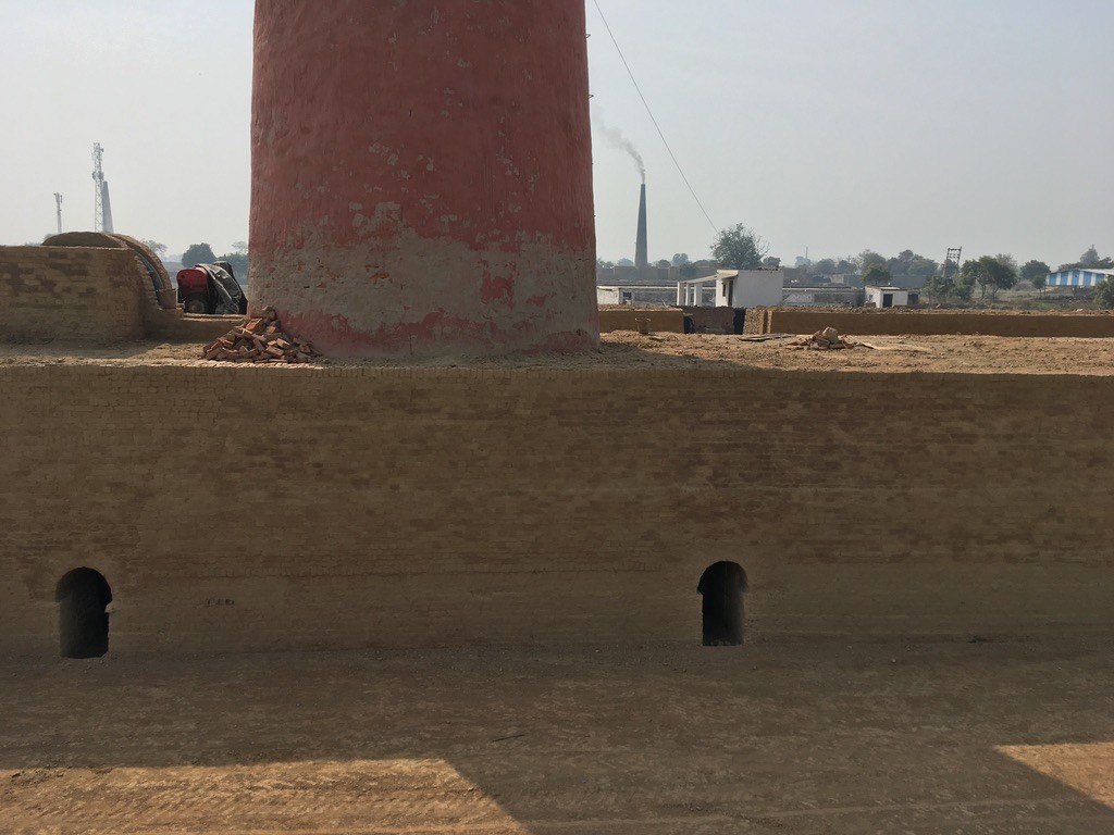 Brick kiln detail